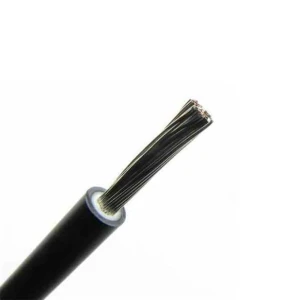 Solární kabel 4mm černý ENCO - 1m