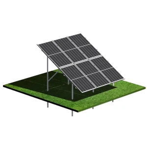 Zemní konstrukce K502 XL Vertical - pro 8 panelů (rozměry 2200-2300 mm)